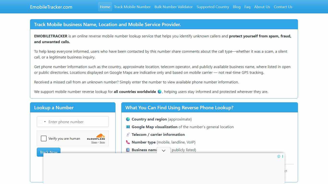 Mobile Number Tracker Find Owner Name and Location on Google Map.